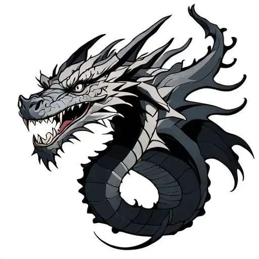 Draken dragon tattoo from tokyo revengers sh 1 uniform & tattoo design idea