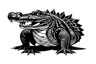 alligator tattoo design idea