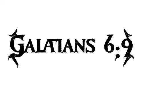"Galatians 6:9" tattoo design idea