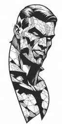 comic book tattoo design idea