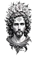 John 3 16 tattoo design idea