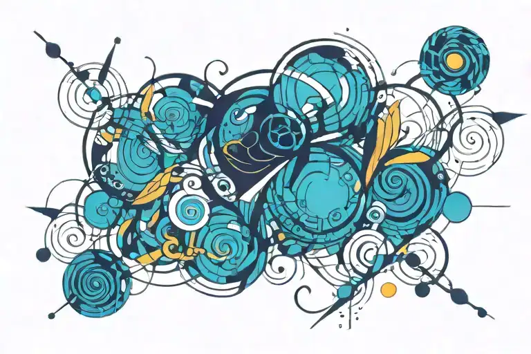 Mood tattoo design idea