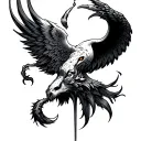 strength honour discipline tattoo design idea