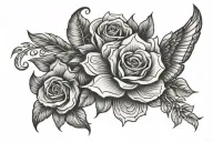 no regrets XI•XX•XXIV tattoo design idea