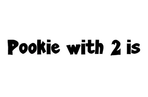 "Pookiie with 2 iis " tattoo design idea