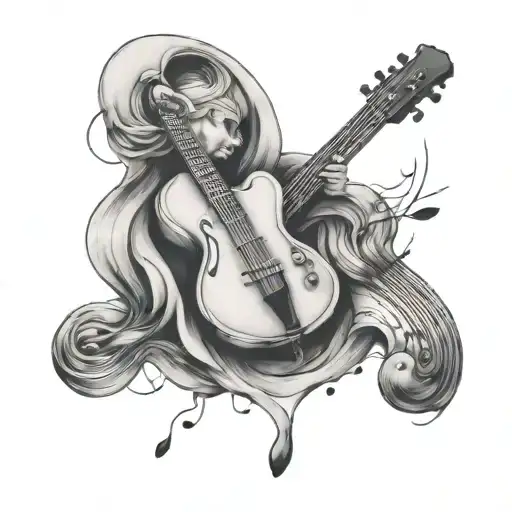 tattoo about music and emotions tattoo design idea