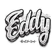 Font tattoo saying eddy in a brick like font tattoo design idea