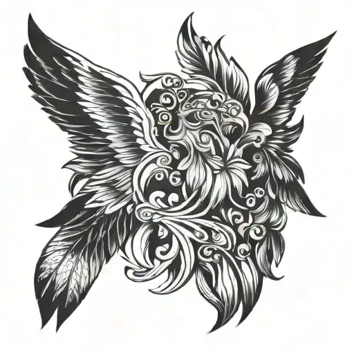 aquila Romania tattoo design idea