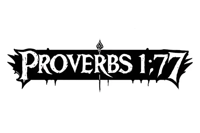 proverbs 17:17 tattoo design idea
