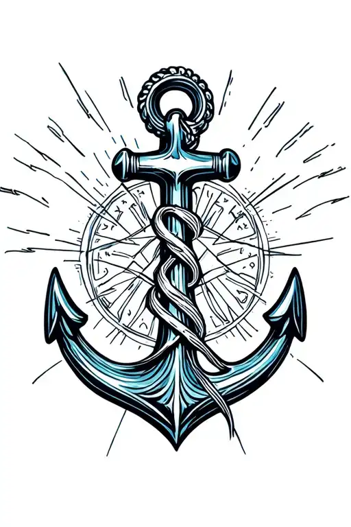 tribal usn navy anchor tribal pieces horoscope incorporated tattoo design idea
