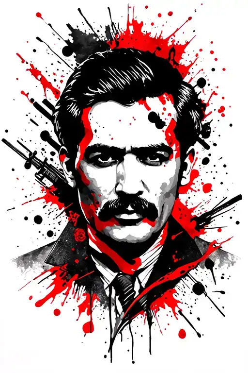 Narcos tattoo design idea