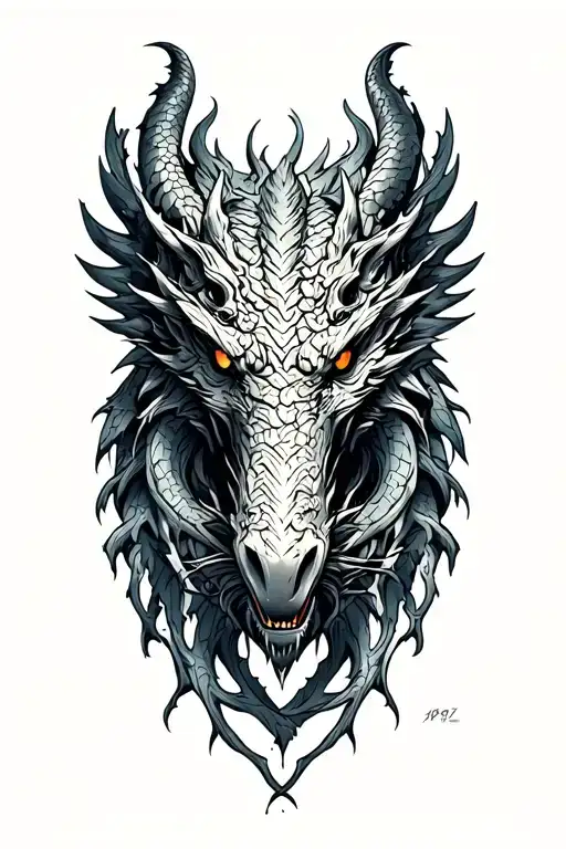 Jormungand on the whole frame mythology tattoo design idea