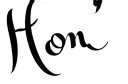 "Hon" tattoo design idea