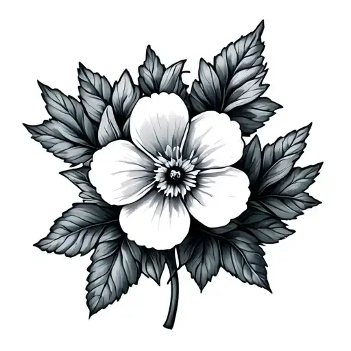 Forgetmenot tattoo design idea
