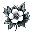 Forgetmenot tattoo design idea