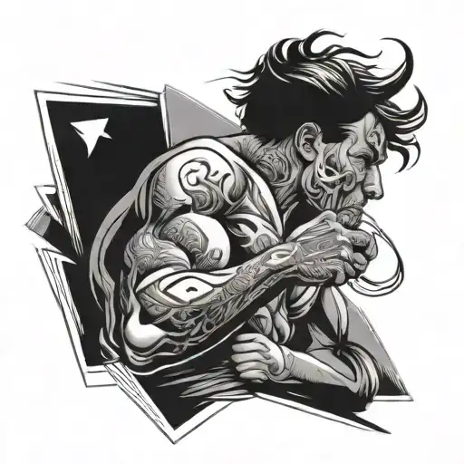 Struggle tattoo design idea