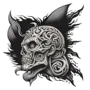 Struggle tattoo design idea