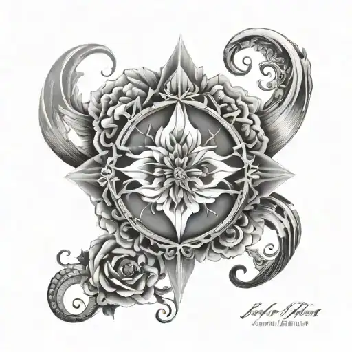 what we do in this life will echo in eternity tattoo design idea
