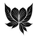 A minimalist design symbolizing self-love and balance tattoo design idea