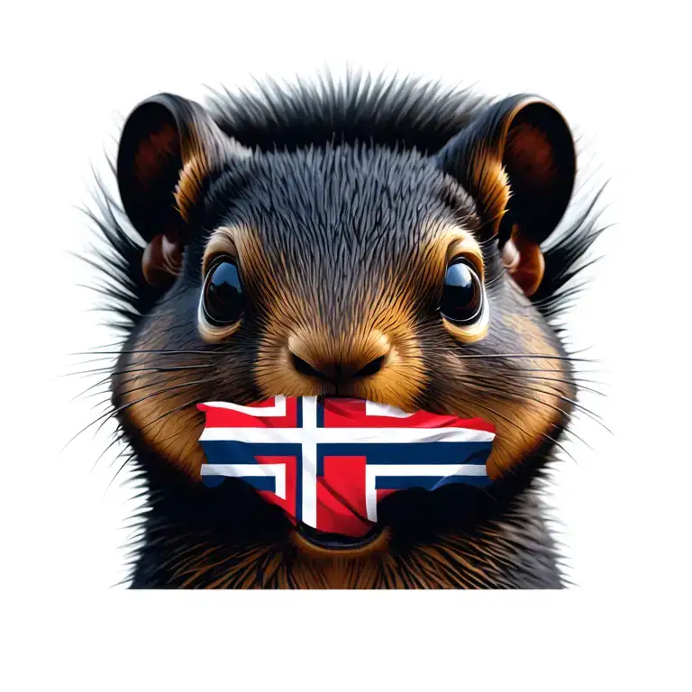 gopher, CCR, Norwegian flag tattoo design idea