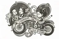 so mom tattoo for kids with infinity sign ELLI JO & BRECKER LEE CHARLES I LOVE YOU INFINITY AND BEYOND with the #328  tattoo design idea