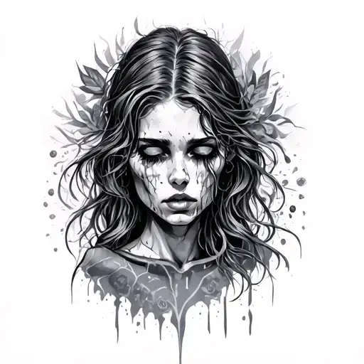 Survivor Of Abuse tattoo design idea