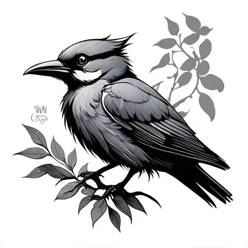 Iwa Bird tattoo design idea