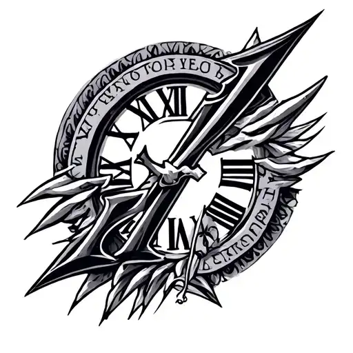 1972 Roman Numerals tattoo design idea