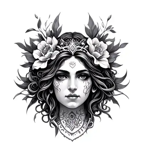 Veritas godess tattoo design tattoo design idea