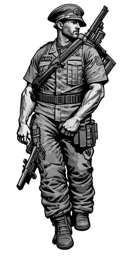 marine corps military tattoo tattoo design idea