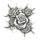 Unbreakable tattoo design idea