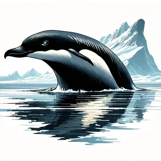 Antarctica tattoo design idea