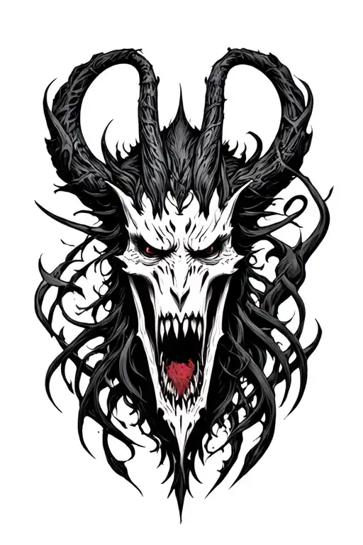 Belial tattoo design idea