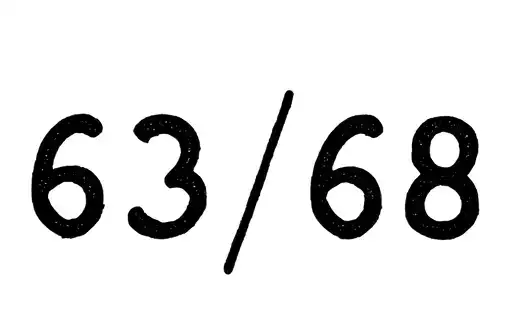 "63:68" tattoo design idea