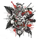 element water tattoo design idea