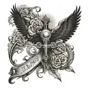 John 15 verse 18-25 tattoo design idea