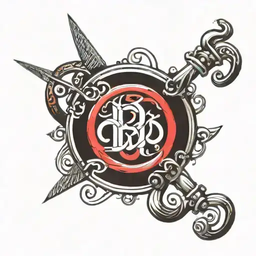 bdsm symbol tattoo design idea