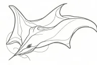 stingray tattoo design idea
