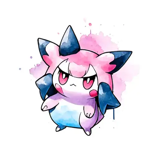 Jigglypuff tattoo design idea