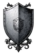 shield,5,♣ tattoo design idea