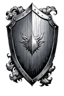 shield,5,♣ tattoo design idea