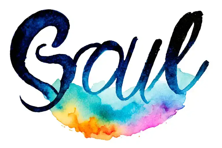 Soul, balance and ignite tattoo design idea