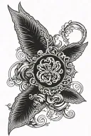 zach bryan lyrics with illustration  tattoo design idea