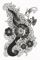 zach bryan lyrics with illustration  tattoo design idea