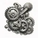 shifting gears tattoo design idea