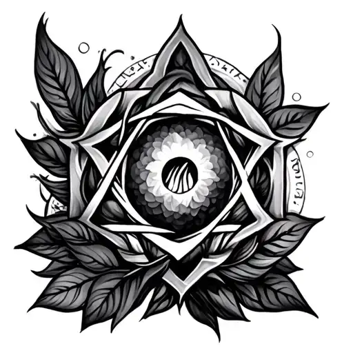 kabbalah tattoo design idea
