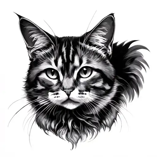 Freya Cats tattoo design idea