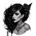 Slut tattoo design idea