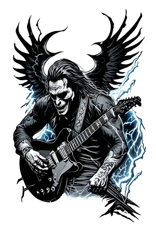 metallica ride the lightning cybersigilism back tattoo tattoo design idea