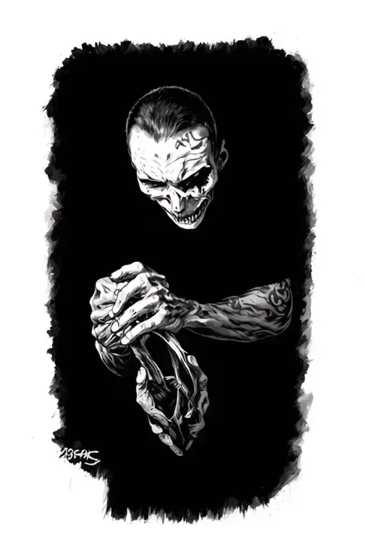 old habits reappear, fighting the fear of fear tattoo design idea